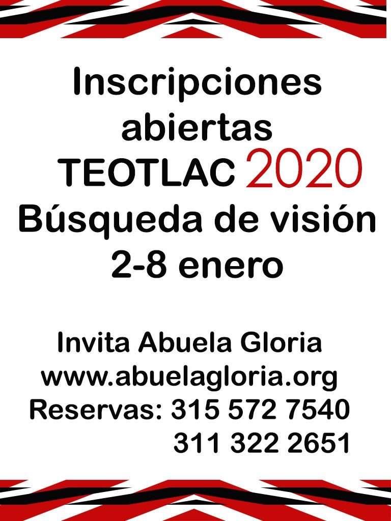 TEOTLAC BUSQUEDA DE VISION INVITA ABUELA GLORIA