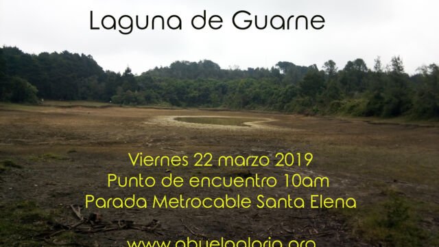 Cantoalagua 2019 22 marzo laguna de Guarne